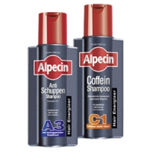 Alpecin Aktiv-Shampoo versch. Sorten, jede 250-ml-Flasche
