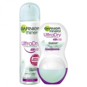 Garnier mineral Deo-Spray oder Roll-on versch. Sorten, jede 150-ml-Dos