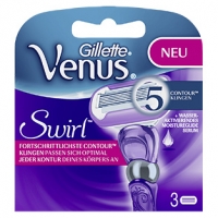 Real  Gillette Venus Swirl Klingen, jede 3er-Packung