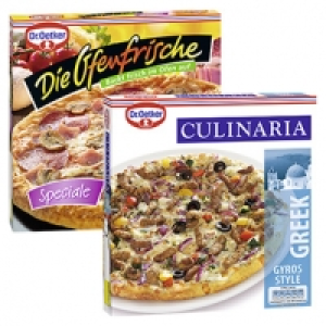Dr. Oetker Ofenfrische Pizza Speciale 415 g oder Culinaria Greek Style