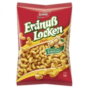 Lorenz Erdnuss Locken versch. Sorten, jeder 250/225-g-Beutel