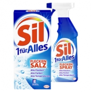 Sil 1-f&uuml;r-Alles Fleckenspray 500 ml, Salz 500 g oder T&uuml;cher 10er/24er,
