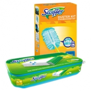 Swiffer Staubmagnet 1 Griff + 3 T&uuml;cher, Staubmagnet Nachf&uuml;ll-T&uuml;cher 4e