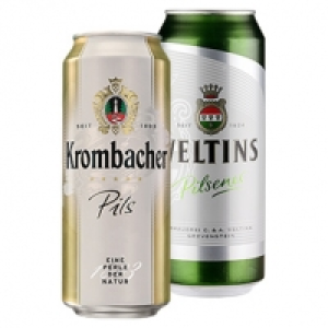 Krombacher versch. Sorten oder Veltins Pils, jede 0,5-Liter-Dose