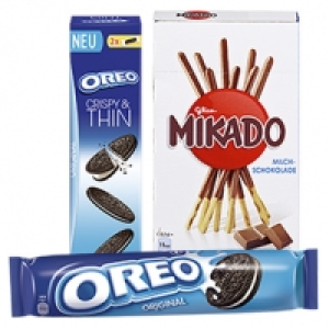 Oreo Classic Double Crispy & Thin Mikado oder Mikado King versch. Sort