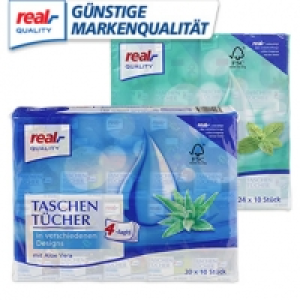Taschent&uuml;cher Balsam oder Aloe Vera 4-lagig, 24 x 10/30 x 10er-Packung