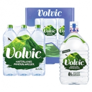 Volvic Naturelle Leichtperlig 6 x 1,5 Liter oder Volvic Naturelle 8 Li