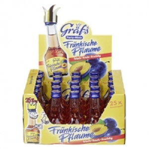 Gr&auml;f&acute;s Fr&auml;nkische Pflaume und weitere Sorten, 25 % Vol., jede 25 x 0,0