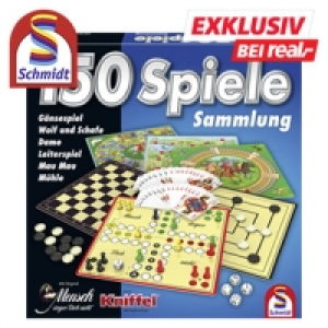 Real  150er-Spielesammlung ab 6 Jahren