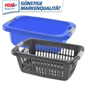 W&auml;schekorb oder -wanne in Anthrazit oder Blau versch. Gr&ouml;&szlig;en