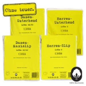 Damen- oder Herrenwäsche Mehrstückpackunge jeder 5er-Sparpack