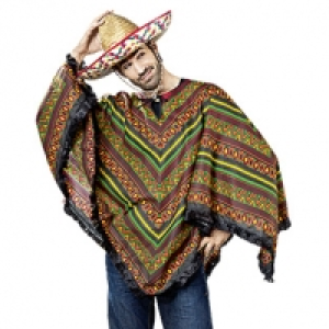 Poncho ohne Hut