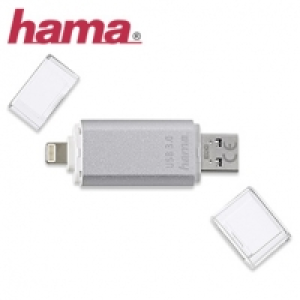 2-in1-USB-Stick Save2Data 32 GB direkt anschlie&szlig;bar an iPhone/iPad (Li