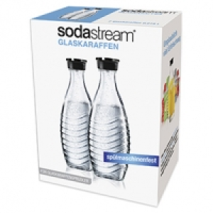 Glaskaraffen Duo-Pack je ca. 0,6 Liter Inhalt 2er-Pack