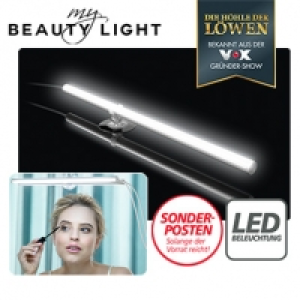 LED-Spiegelleuchte 6,5 Watt einfache Montage ohne Werkzeug inkl. Netzt