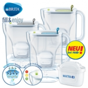 Real  Wasserfilter STYLE NEU mit MAXTRA+ Universal-Filterkartusche NEU mit L