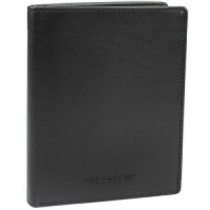 Roy Robson Drive Geldbörse Leder 9,5 cm, schwarz