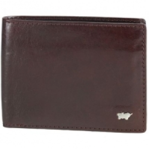 Braun Büffel Basic Geldbörse I Leder 11,5 cm, cognac