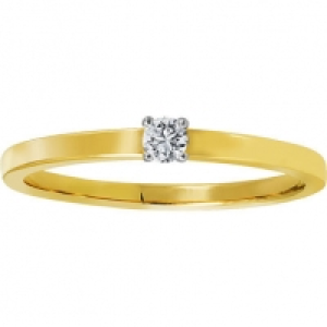 Karstadt Vandenberg Ring, 585er Gelbgold mit Brillant