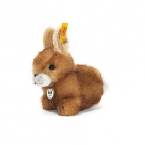 Steiff Hoppel Hase, braun gespitzt, 14 cm