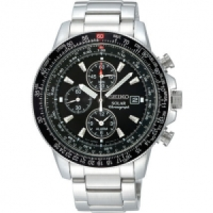 Seiko Herren Chronograph Solar SSC009P1 Zoll