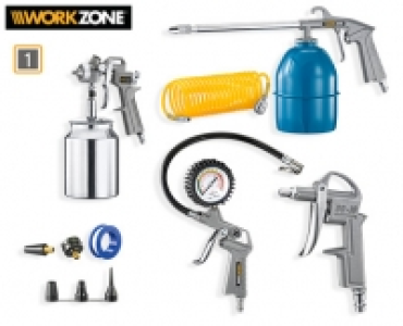 WORKZONE®Druckluftzubehör, Kategorie A (1, 2, 3, 4 oder 5)