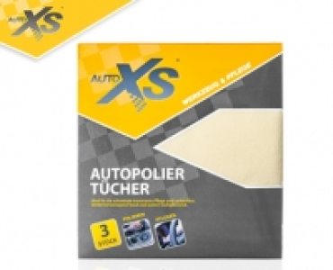 Aldi Süd  AUTO XS®Autopoliertücher, 3 Stück