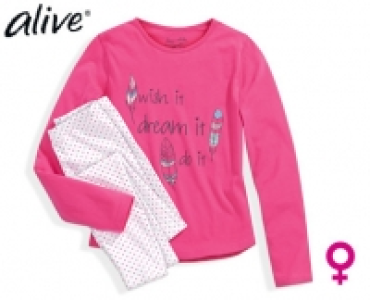 alive®Schlafanzug, Single Jersey 4.99 €