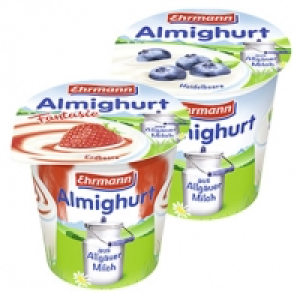 Ehrmann Almighurt Fruchtjoghurt versch. Sorten, jeder 150-g-Becher 0.29 €