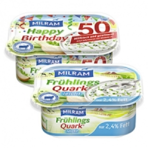 Milram Frühlings-Quark versch. Sorten, jeder 200-g-Becher