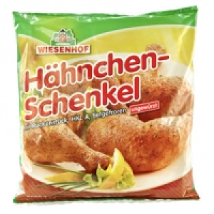 Wiesenhof H&auml;hnchen-Schenkel mit R&uuml;ckenst&uuml;ck, ungew&uuml;rzt, gefroren, jed
