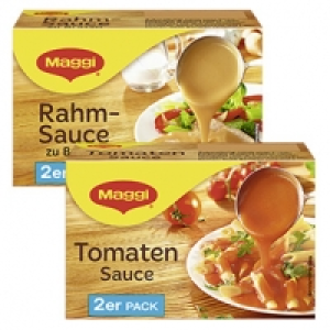 Maggi Delikatess-Saucen versch. Sorten, jede Doppelpackung