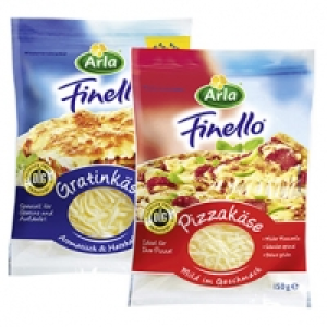 Arla Finello Pizza- oder Gratink&auml;se, 40 - 47 % Fett i. Tr. und weitere