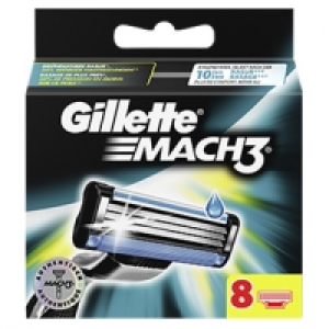 Gillette Mach3 Rasierklingen, jede 8er-Packung