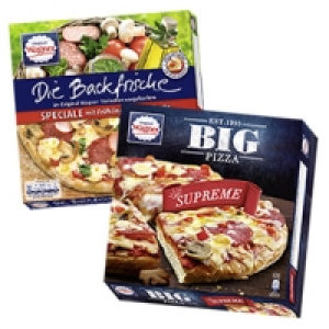 Big Pizza Supreme 420 g oder Backfrische Speciale 360 g, gefroren, je