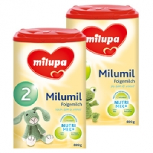 Milumil Folgemilch 2 oder 3 versch. Sorten, jede 800-g-Packung