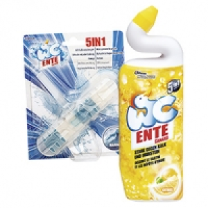 WC Ente WC Aktiv-Gel 750 ml oder 5in1 WC Stick oder Mr. Muscle 5in1 Re