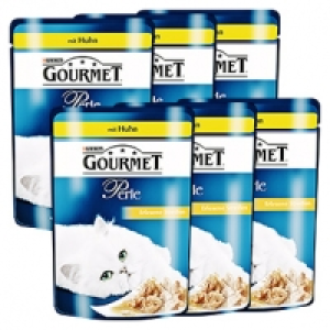 Gourmet Perle oder a la Carte Katzen-Nassnahrung versch. Sorten, 85-g-