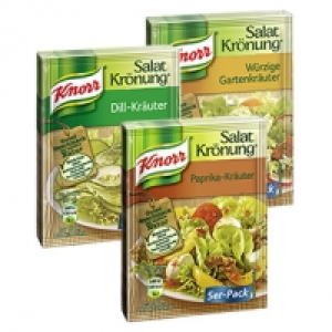 Knorr Salat Kr&ouml;nung trocken versch. Sorten, bitte sortieren Sie selbst