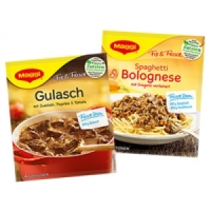 Maggi Fix f&uuml;r Bolognese 45 g oder Maggi Fix f&uuml;r Gulasch 44 g und weite