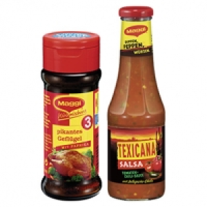Maggi W&uuml;rzmischungen oder Maggi Texicana Salsa versch. Sorten, jedes G