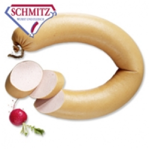 GS Schmitz Schinkenfleischwurst im Ring, mit oder ohne Knoblauch, je 1