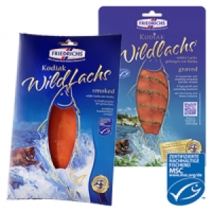 Friedrichs Kodiak Wildlachs aus MSC-zertifiziertem Fischfang, festes,