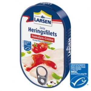 Larsen Heringsfilets versch. Sorten, jede 200-g-Dose