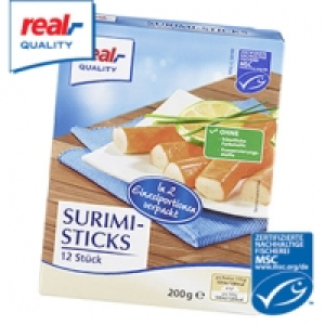 Surimi Sticks ideal als Salatbeilage oder als Snack f&uuml;r zwischendurch,