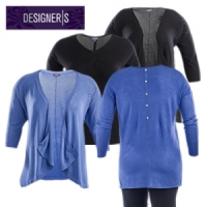 Damen Pullover oder-Strickjacke &middot; Komfortgr&ouml;&szlig;e: 46 - 54