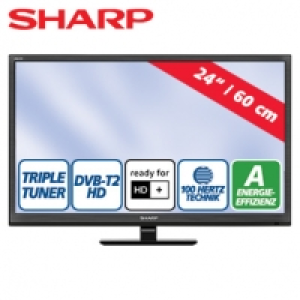 24-LED-HD-TV LC-24CHF4012E H.265, 2 HDMI-Eing&auml;nge USB-/CI+-Anschluss S