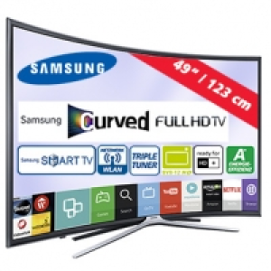 49-CurvedFullHD-LED-TV UE49K6379 HbbTV, H.265 3 HDMI-/2 USB-Anschl&uuml;sse