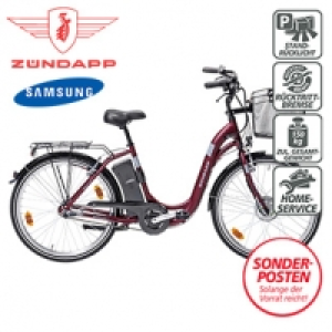 Alu-Elektro-Fahrrad Green 2.0 28er &middot; Vorderradmotor wartungsfrei &middot; Fah