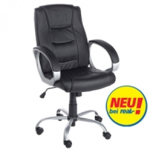 B&uuml;ro-Drehstuhl Chalton &middot; Kunstleder &middot; h&ouml;henverstellbar &middot; R&uuml;ckenlehne e